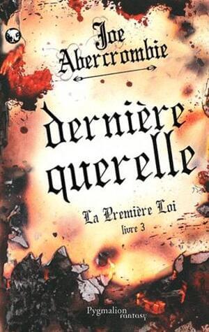 Cover of Dernière querelle